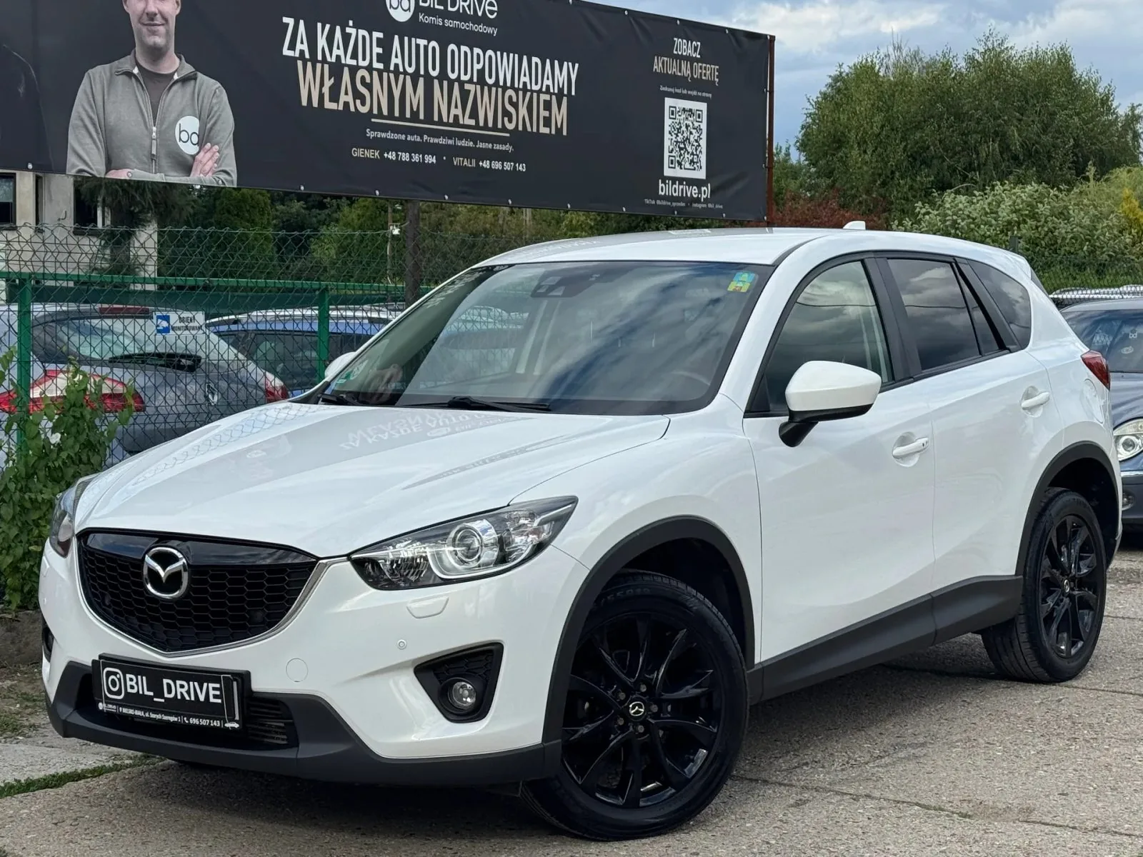 Mazda CX-5 na placu BilDrive w Bielsku-Białej